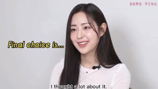 Eng Sub Shin Seulki Talks About Her Choice in Single Infernos2 Final [upl. by Arodnahs649]