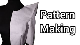 Sleeves design pattern making tutorial for sewing [upl. by Yramanna230]