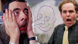 Art DISASTER  Bean Movie  Funny Clips  Mr Bean Official [upl. by Yvan498]