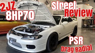 FINAL RESULTS 8HP70 swapped 2JZ S15 Silvia [upl. by Pournaras]