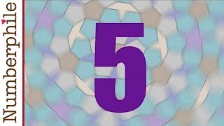 5 and Penrose Tiling  Numberphile [upl. by Borrell]