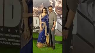 Ajay Devgn With Priya Mani During Maidaan Movie Promotion [upl. by Oijile674]