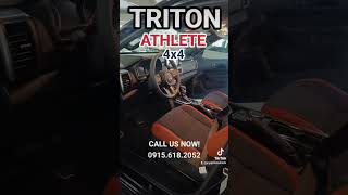 MITSUBISHI TRITON ATHLETE 4X4 COLOR JET BLACK MICA HIGH POWER WITH TWO STAGE TURBO [upl. by Htez]