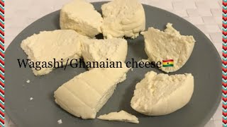 HOW TO MAKE WAGASHI GHANAIAN CHEESE🇬🇭🇬🇭 [upl. by Adla]