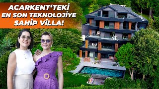 Acarkentte Deprem Güçlendirmesi Yapılmış Ve İnovatif Villa Turu  acarkent luxury evturu [upl. by Rustice]