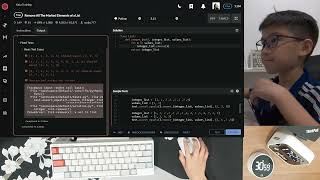 Codewars  Python  HHKB keyboard  40 min real time  no talking  EP26 [upl. by Haidebej]