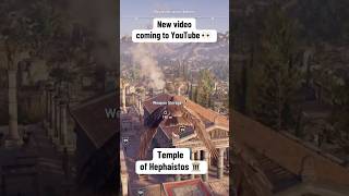 TEMPLE OF HEPHAISTOS video out tomorrow  AssassinsCreed AncientHistory Hephaestus classics [upl. by Jonis]