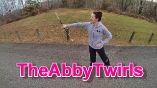 Figure 8  Novice Baton Twirling  How to Twirl a Baton  Baton Twirling Tutorial [upl. by Oicinoid941]