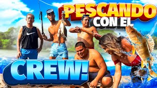 🔥 UN DÍA DE PESCA CON EL CREW 🔥 [upl. by Wawro368]