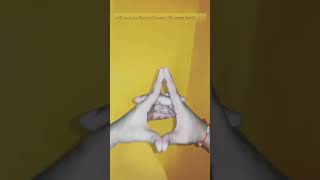 Uttarabodhi Mudra  Subscribe  trending motivation viral facts shorts shiv yoga fitness [upl. by Adnalay]