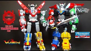 VOLTRON CLASSIC 84 amp VOLTRON LEGENDARY DEFENDER Toy Review [upl. by Sherl]