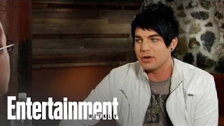 Adam Lambert Part 3 Johnny Cash Was A Cool Guy  Idolatry  Entertainment Weekly [upl. by Eahs]