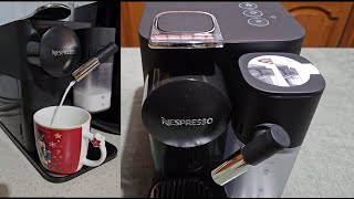 Παρουσίαση μηχανής καφέ Nespresso Lattissima One της DeLonghi [upl. by Yllac]