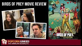 BIRDS OF PREY  The Popcorn Junkies FAMILY MOVIE REVIEW [upl. by Ammeg105]