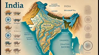 NDA Exam Geography Drainage Patterns and Types Explained [upl. by Fidelas]