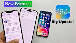 iOS 164 Released 🔥 Big Update  New Features  Whats New HINDI [upl. by Helaine]