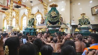 Ealing Shri Kanaga Thurkkai Amman Temple chariot 2019 part 3 [upl. by Nebuer336]