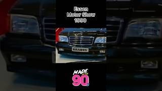 Essen Motor Show 1990 🏁 car cars 1990s automobile autos essen carshow omg retro auto [upl. by Ahk]