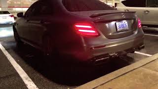 Akrapovic Exhaust  Eurocharged Canada Burble Tune on a 2018 E63s [upl. by Noned247]