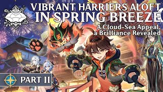 Vibrant Harriers Aloft in Spring Breeze Part 2  Lantern Rite 2024 JP VOENG Sub Cutscenes [upl. by Einej493]