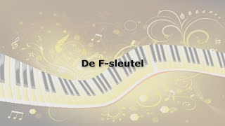 Les 17  Muziektheorie  De noten op de Fsleutel [upl. by Nylrehc]