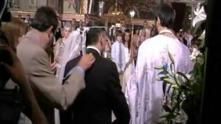 The dance of Isaiah at a Greek orthodox wedding [upl. by Ozneral]