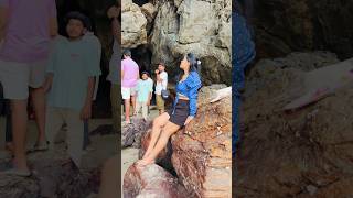 Arambol Querim Beach 🏝️ Goa 2024 shortvideo shorts short [upl. by Dis]