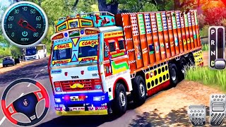 Indian Cargo Truck Lorry Driving 3D 2024  Offroad Ashok Truck Driver Simulator  Android GamePlay [upl. by Chevalier]