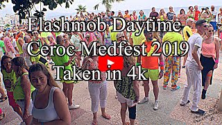 Ceroc Medfest 2019 Part 3 of 7 Flashmob Daytime Taken in 4K [upl. by Conal]