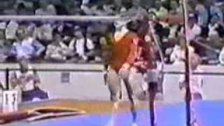 Olga Korbut 1976 Olympics Uneven Bars Event Finals [upl. by Wylie]