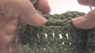 How to Crochet the Basket Weave LeftHanded [upl. by Aciretahs193]