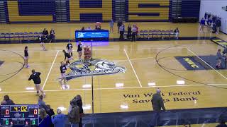 Lincolnview High vs Crestview High School Girls High School Basketball [upl. by Lodie397]