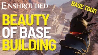 Base Tour  The Beauty of Building in Enshrouded [upl. by Aiva1]