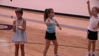 Abbi does the Pom Clinic dance to Grease song quotHand Jivequot and shes adorable [upl. by Nedi]