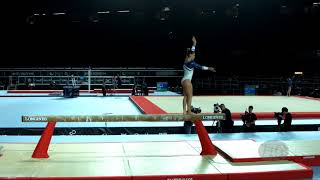 STEINGRUBER Giulia SUI  2017 Artistic Worlds Montréal CAN  Qualifications Balance Beam [upl. by Arbua]