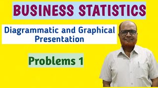 Business Statistics I Problems on Diagrammatic and Graphic Presentation of Data I Part 1 I Khan Sir [upl. by Aira]