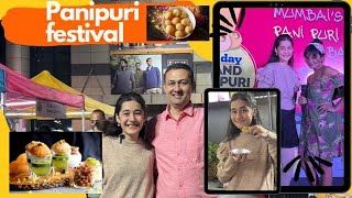 Biggest Panipuri 🌶️ festival 😋😜  Aakritisharmavlogs  Day 71100 [upl. by Icaj769]