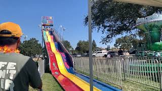 4K fun slide at punkin festival [upl. by Yatzeck]