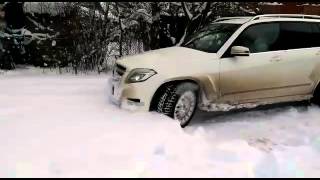 GLK snow off road [upl. by Friedrick992]