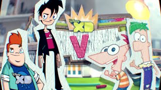 Epic Rap Battles Phineas and Ferb vs Randy Cunningham  Official Disney XD UK HD [upl. by Attehcram]