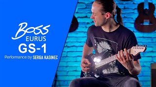 BOSS EURUS GS1 Synth Guitar  Metal [upl. by Berlinda]