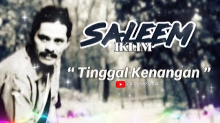 SALEEM IKLIM  Tinggal Kenangan [upl. by Racklin997]