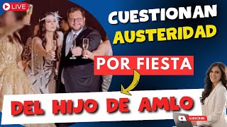 La fiesta ostentosa de hijastra de José Ramón López Beltrán [upl. by Arbrab]