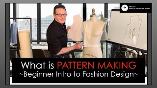 Pattern Making For Beginners  What Is Pattern Making In Fashion Design  Beginner Tutorial [upl. by Cathy]