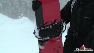 Test snowboard Yes jackpot et Fixation Now ipo 2014 [upl. by Sharline769]