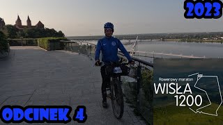 Wisła 1200  Ultramaraton rowerowy wzdłuż Wisły 2023 cz 45 [upl. by Nnylf]