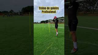 Treino de goleiro Profissional goleiro futebol goalkeeper goalkeepertraining [upl. by Oiramad]