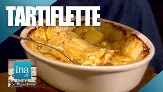 Recette  La véritable tartiflette de Pierre Coucke  Archive INA [upl. by Noruq]