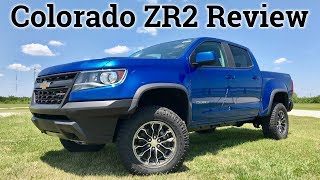 2018 Chevrolet Colorado ZR2 Diesel  Review and Drive [upl. by Arded]