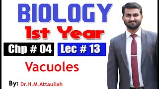 Vacuoles  Chapter 4  1st year Biology  Lec  13 [upl. by Nodnar203]